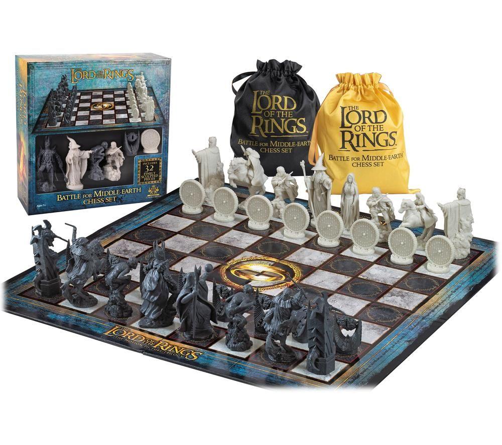 Buy NOBLE The Lord of the Rings Battle for Middle Earth Chess Set | Currys