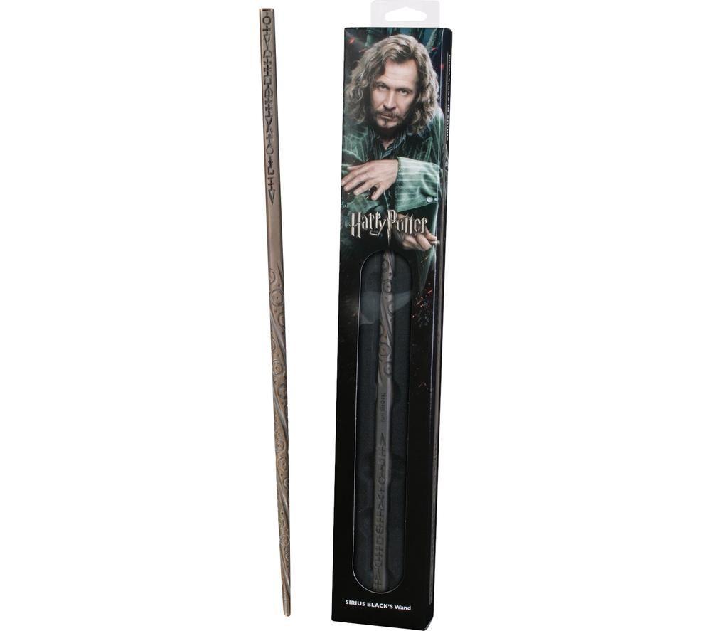 NOBLE Collection Official Sirius Black's Wand, Silver/Grey