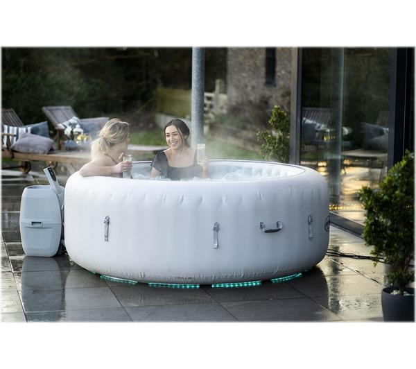 Buy LAY-Z-SPA Paris AirJet Inflatable Hot Tub - White | Currys