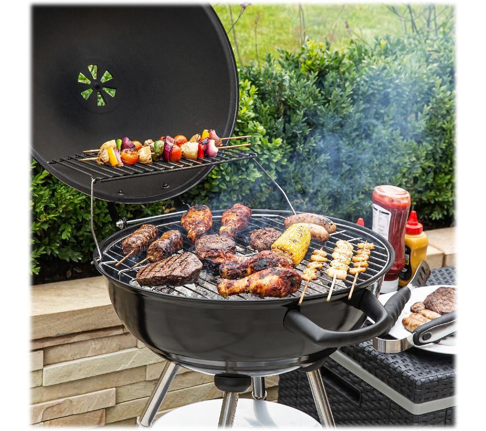 GEORGE FOREMAN GFKTBBQ1801B Portable Kettle Charcoal BBQ - Black image number 4 of 6