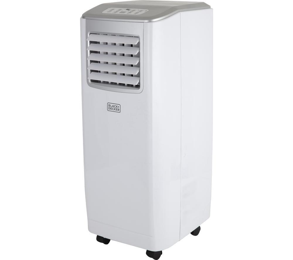 BLACK DECKER BXAC40006GB 3-in-1 Air Conditioner  Dehumidifier White