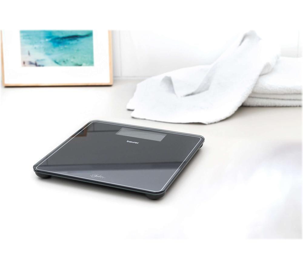 BEURER SignatureLine GS 400 Bathroom Scales - Black image number 2 of 2