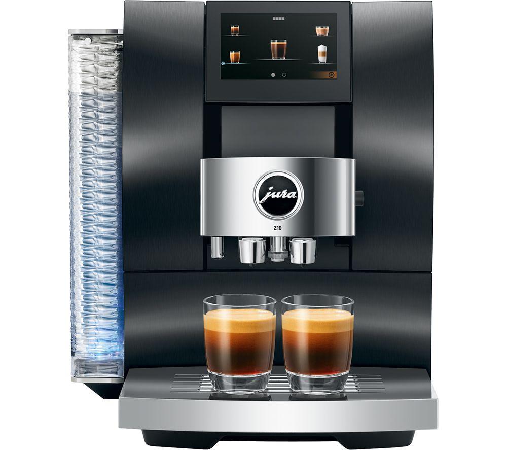 Jura Z10 15423 Smart Bean To Cup Coffee Machine - Black, Black