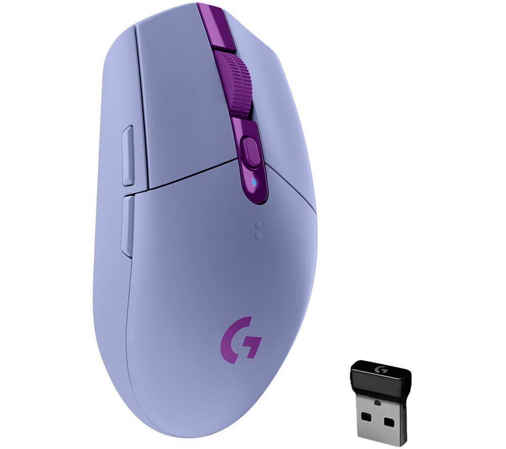 LOGITECH G305 Lightspeed Wireless Optical Gaming Mouse - Lilac
