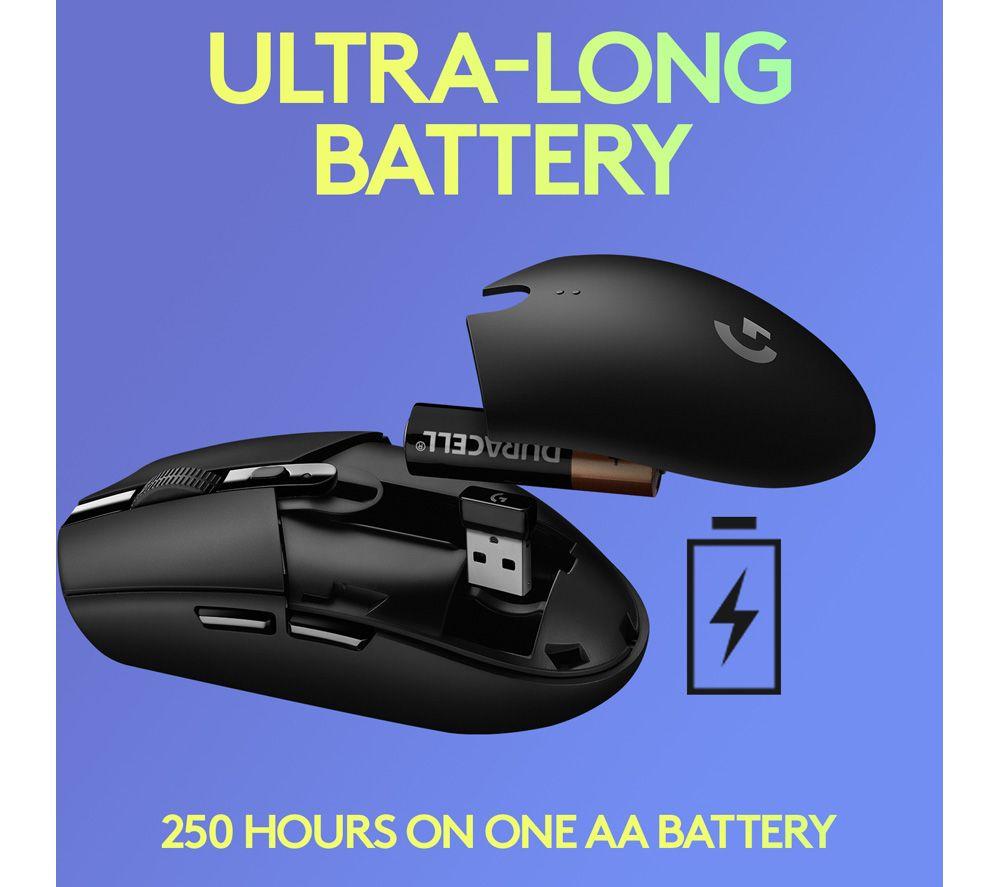 LOGITECH G305 Lightspeed Wireless Optical Gaming Mouse - Lilac image number 4 of 10
