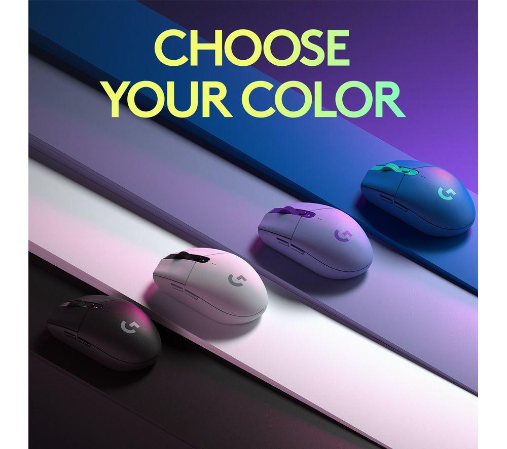 LOGITECH G305 Lightspeed Wireless Optical Gaming Mouse - Lilac image number 9 of 10