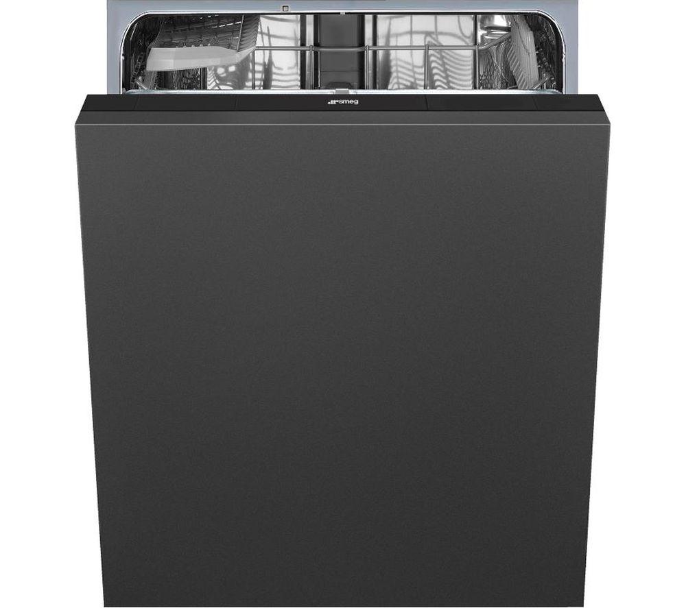 SMEG DID211DS Full-size Fully Integrated Dishwasher - Black, Black