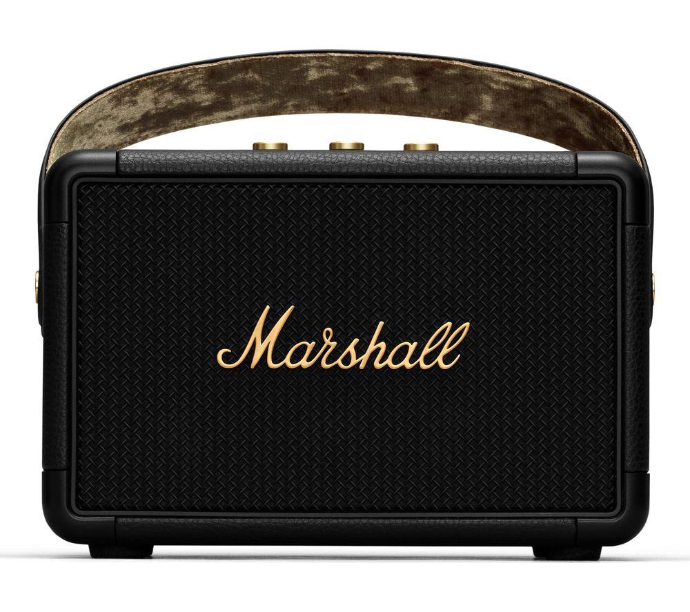 MARSHALL Kilburn II Portable Bluetooth Speaker - Black & Brass