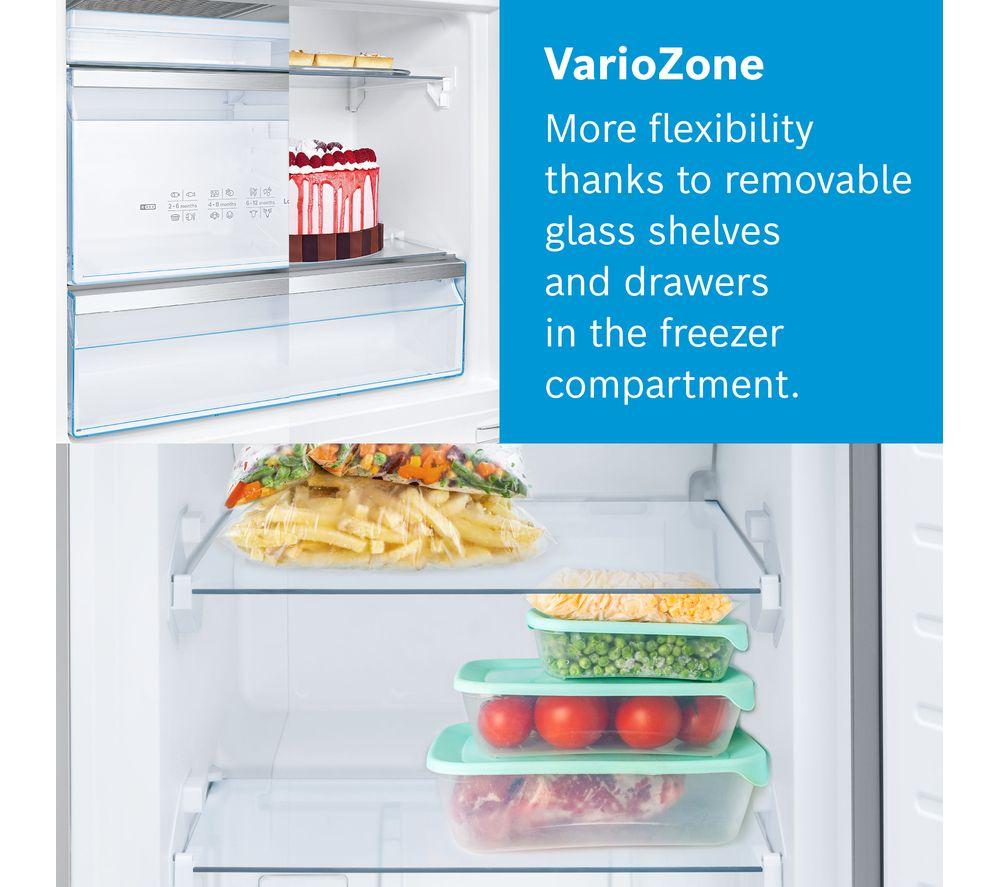 BOSCH KGN86AIDP 70/30 Fridge Freezer - Inox image number 7 of 9