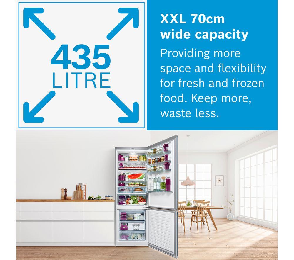 BOSCH KGN86AIDP 70/30 Fridge Freezer - Inox image number 9 of 9