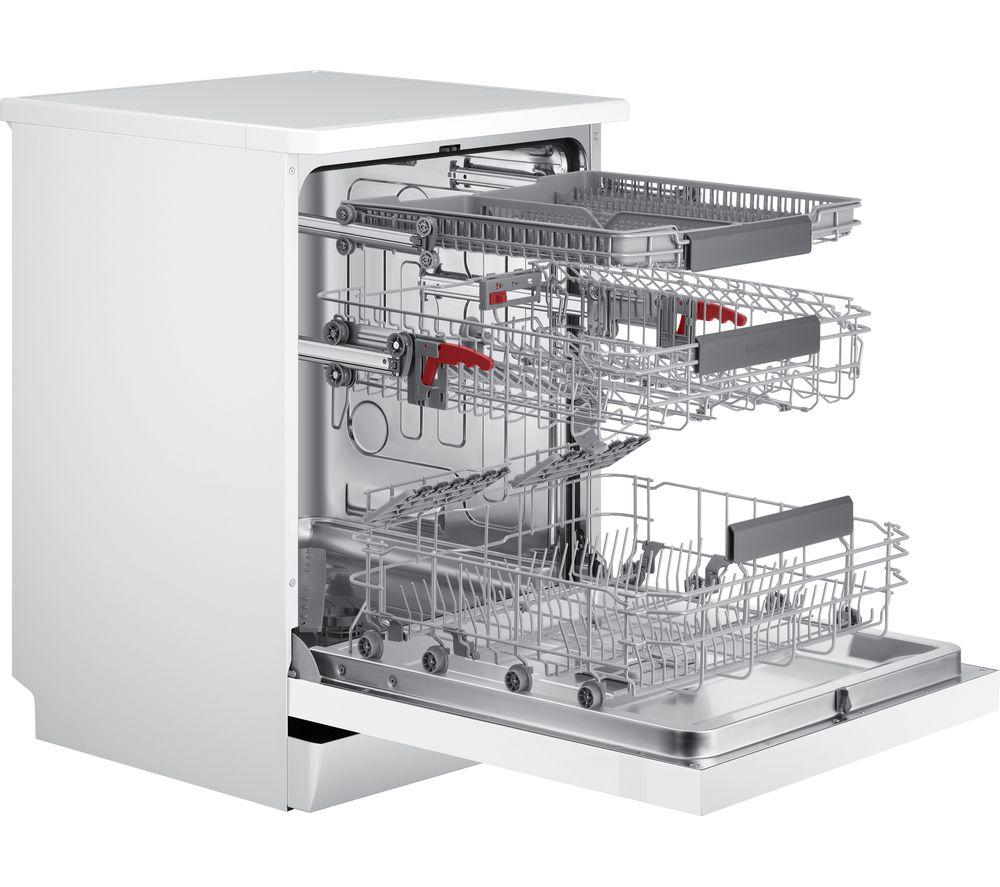 SAMSUNG Series 9 DW60A6092FW/EU Full-size Dishwasher - White image number 5 of 5