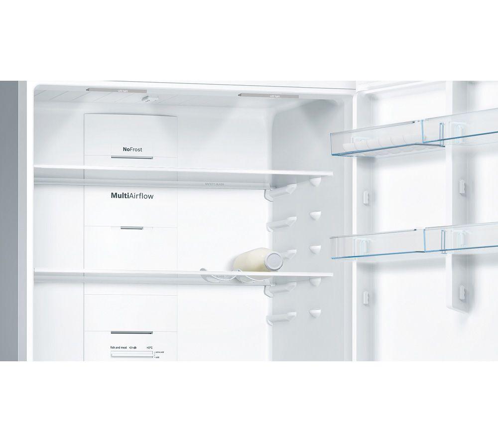 BOSCH Serie 4 KGN864IFA 70/30 Fridge Freezer - Inox image number 8 of 11