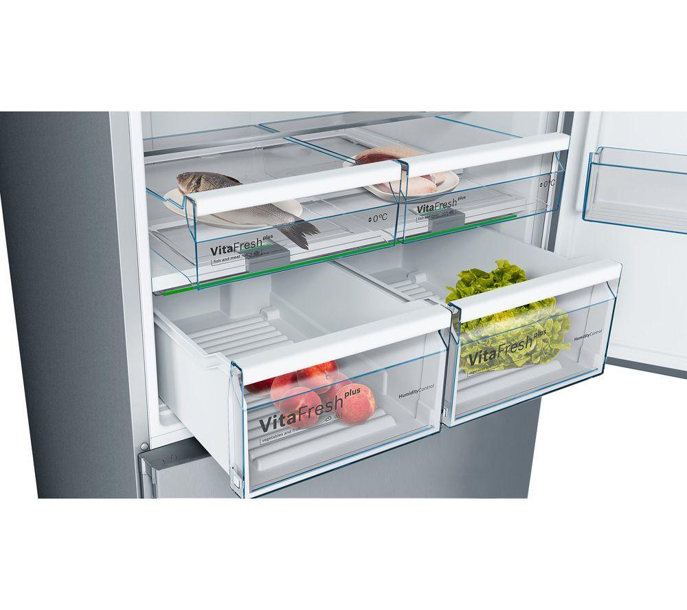 BOSCH Serie 4 KGN864IFA 70/30 Fridge Freezer - Inox image number 10 of 11