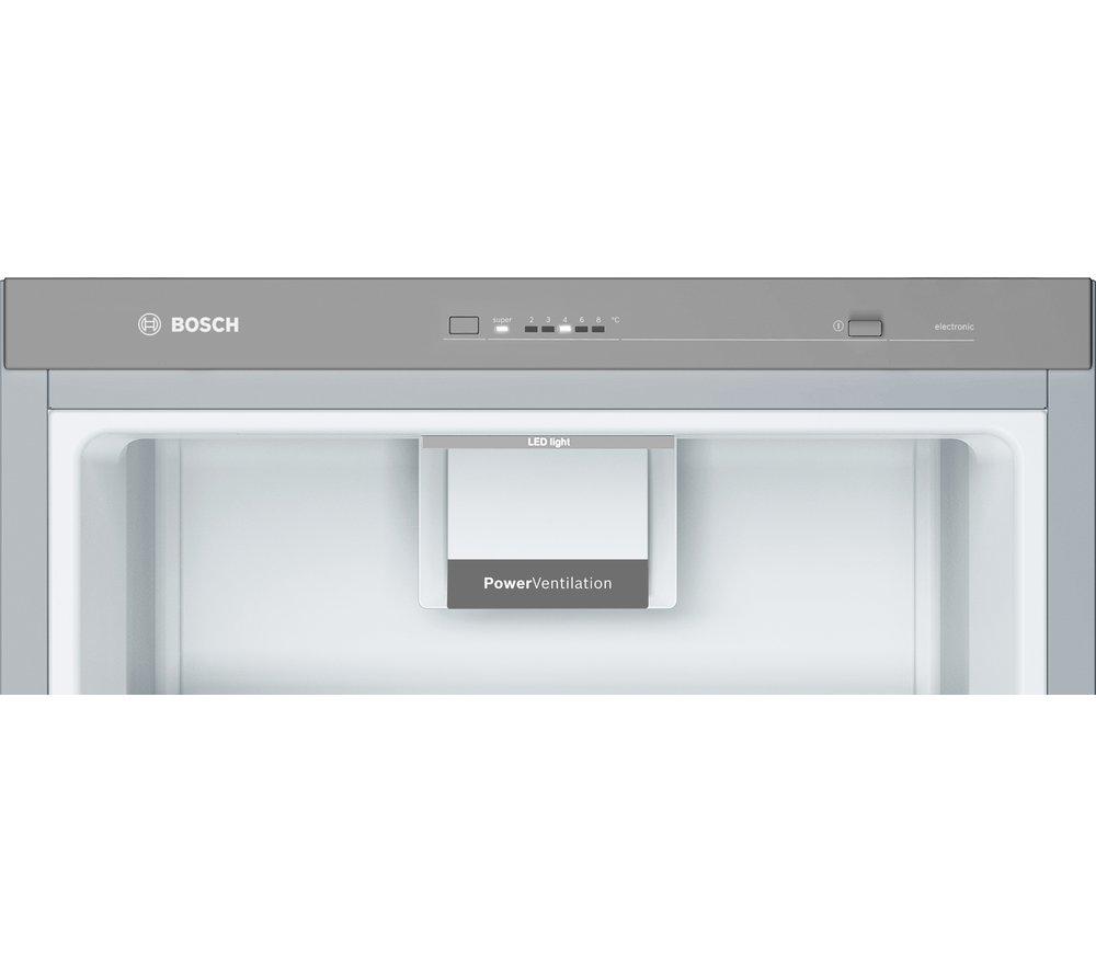 BOSCH Series 4 KSV36VLEP Tall Fridge - Inox image number 3 of 8