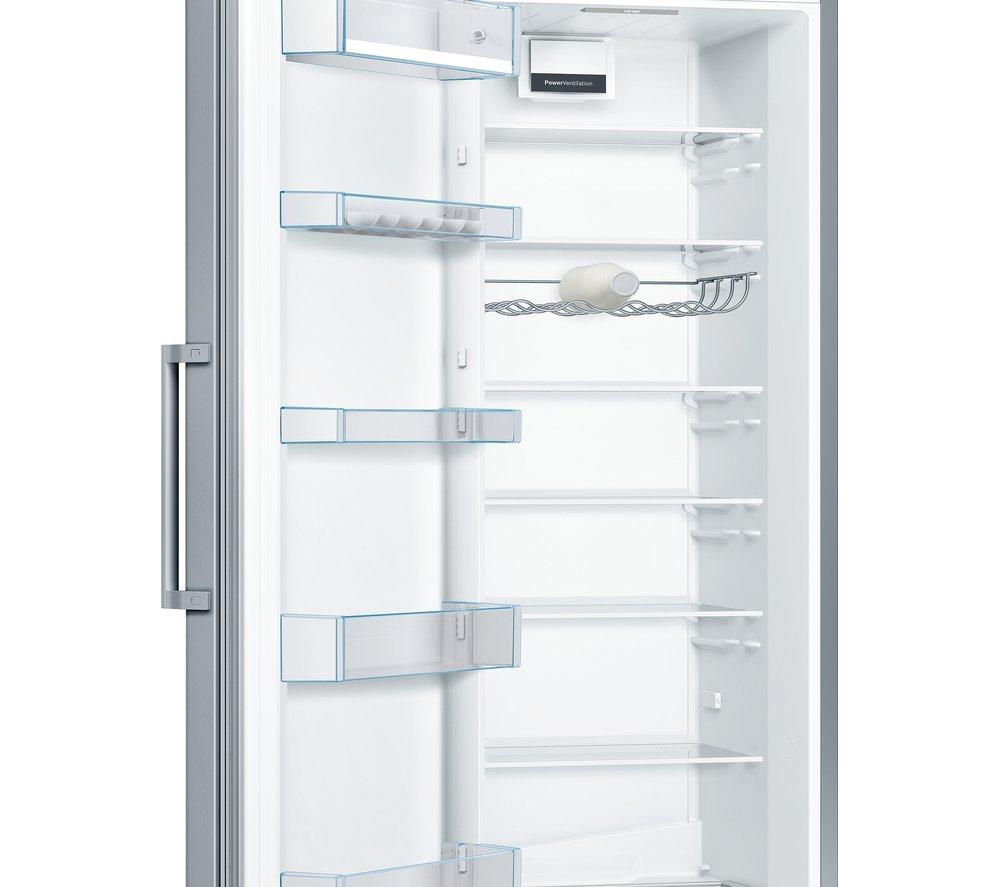 BOSCH Series 4 KSV36VLEP Tall Fridge - Inox image number 4 of 8