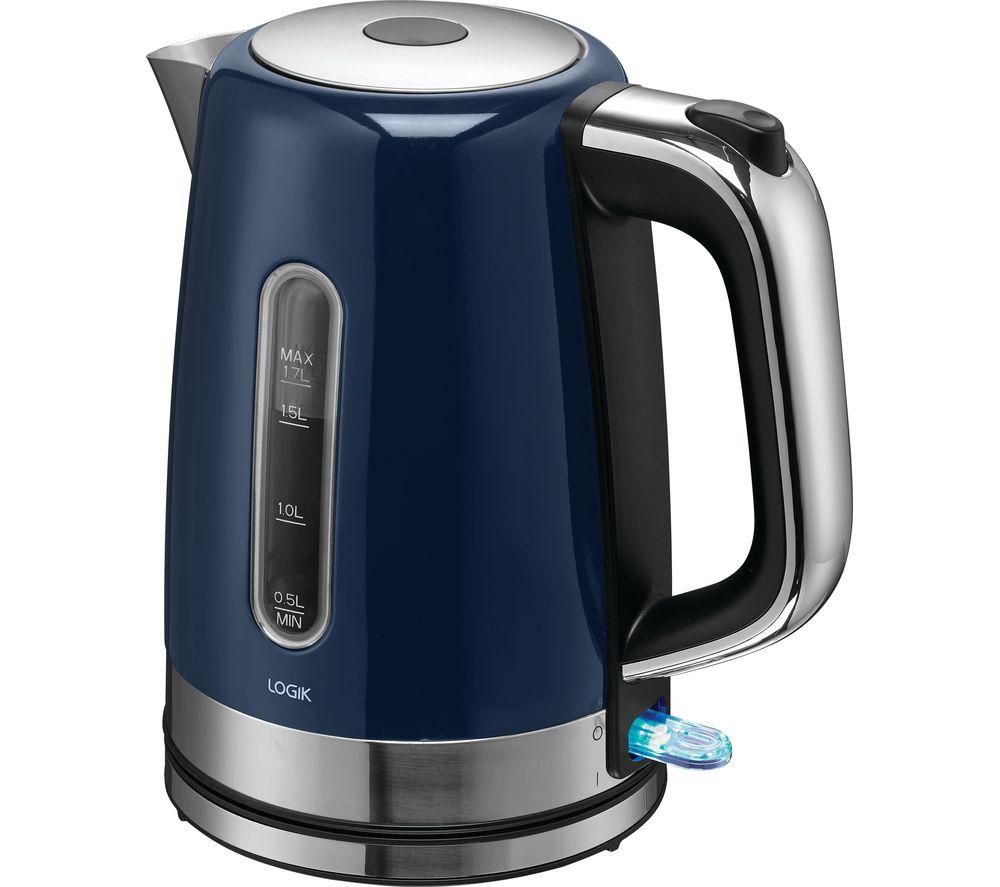 Blue kettle on sale