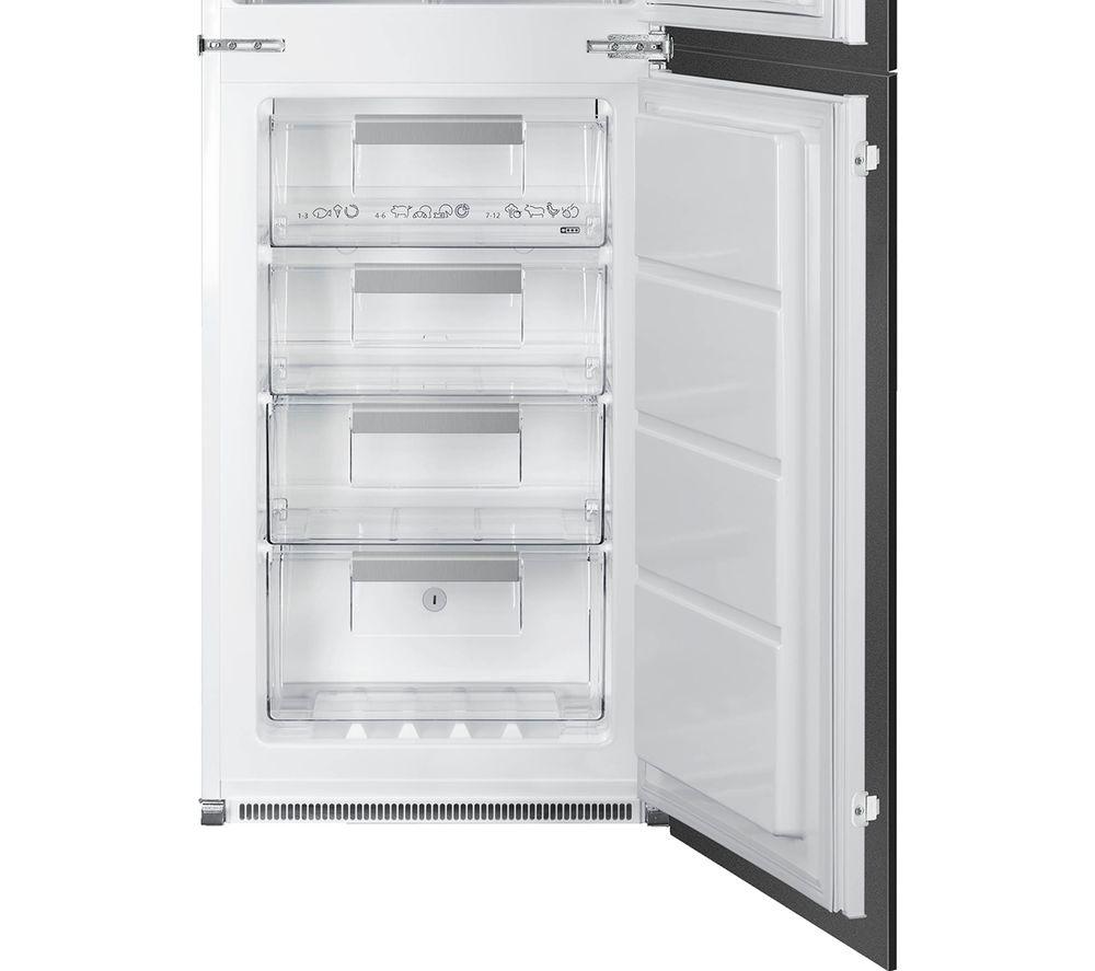 SMEG UKC8174NF Integrated 50/50 Fridge Freezer - Sliding Hinge image number 4 of 5