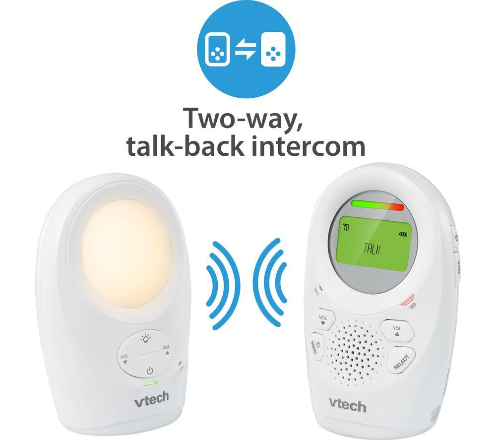 Buy Vtech Dm1211 Audio Baby Monitor White Currys