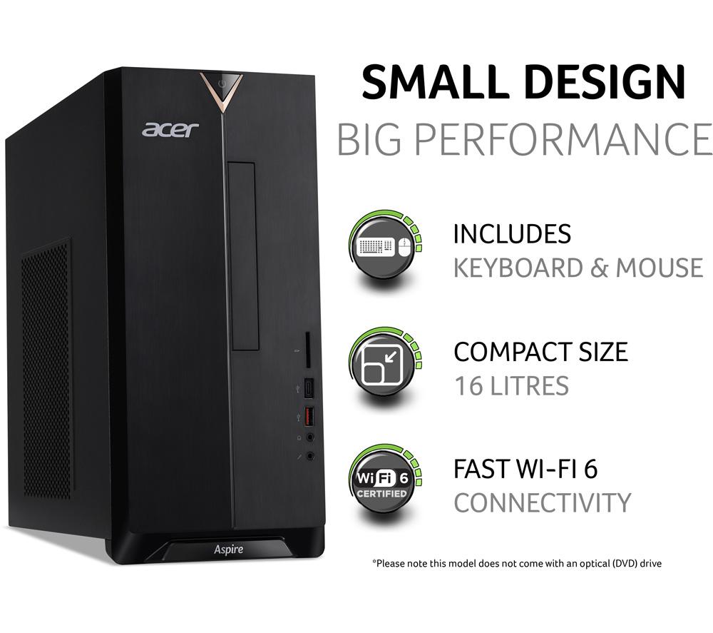 Buy ACER Aspire TC1660 Desktop PC Intel® Core™ i5, 1 TB HDD & 256 GB