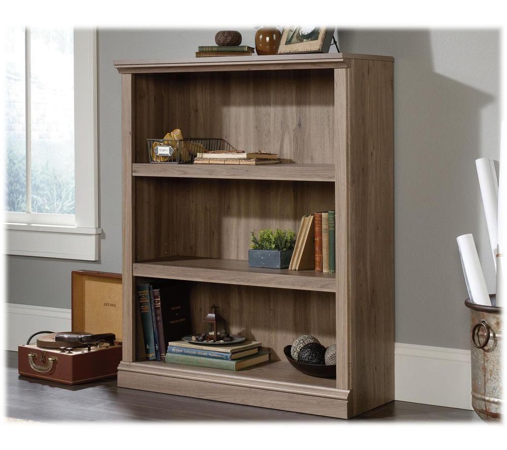 TEKNIK Barrister Home Bookcase 3 shelves - Salt Oak image number 5 of 10