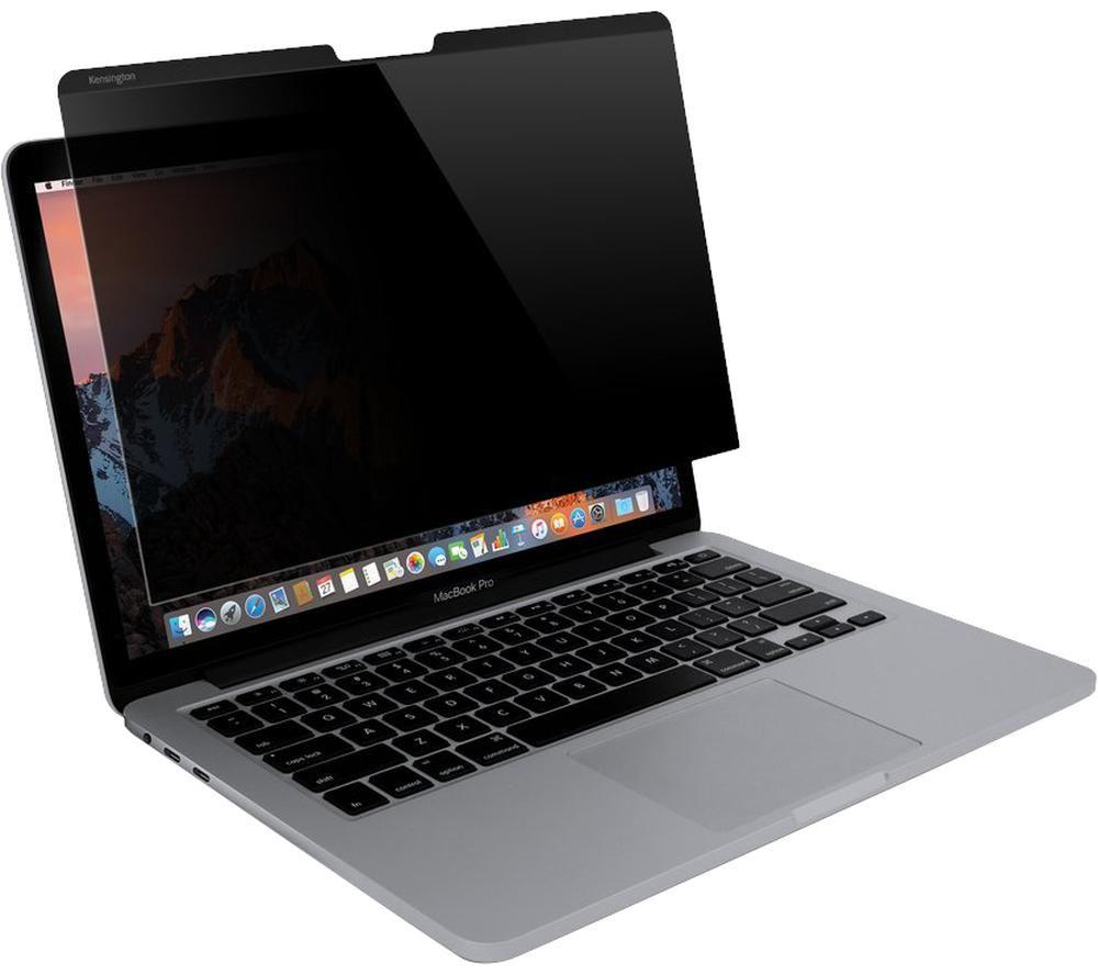 Image of Kensington MP13 13.3" MacBook Pro & Air Privacy Screen, Black,Silver/Grey