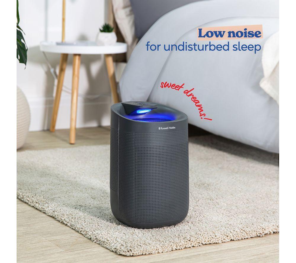 RUSSELL HOBBS Fresh Air Pro Portable Dehumidifier & Air Purifier - Grey image number 5 of 8