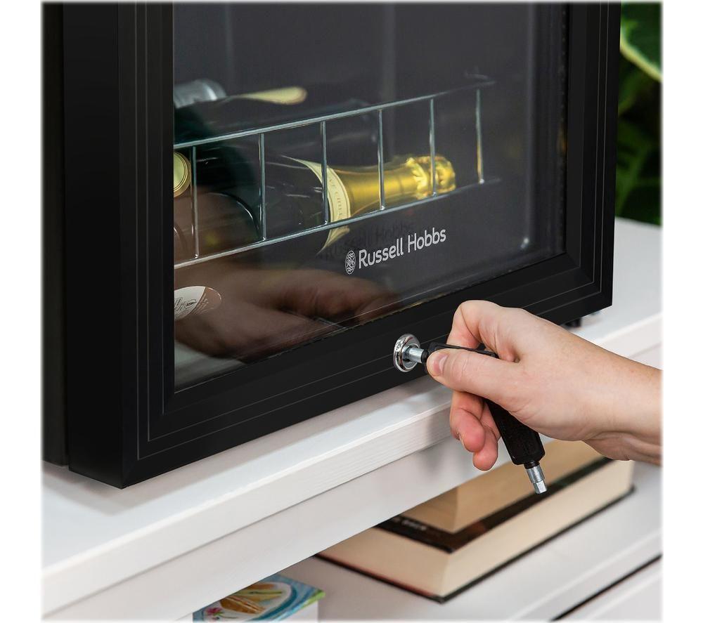 RUSSELL HOBBS RHGWC4B-LCK Wine Cooler - Black image number 8 of 8