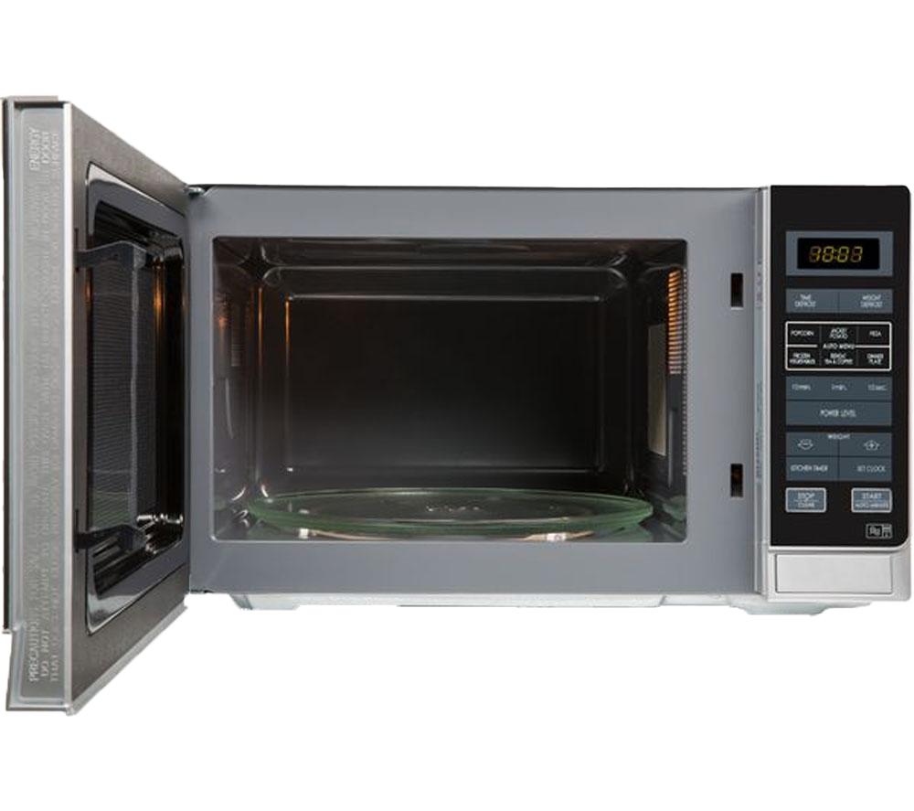 SHARP R372SLM Solo Microwave - Silver image number 2 of 4