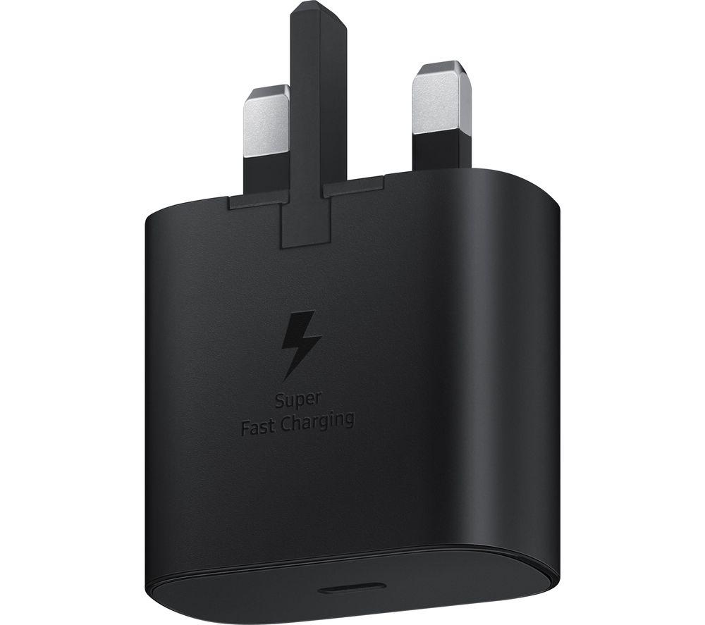  SAMSUNG 45W Wall Charger USB Type C Adapter w/ Cable, Super  Fast Charging Block for Galaxy Phones and Devices, US Version w/ Warranty,  Black : Everything Else