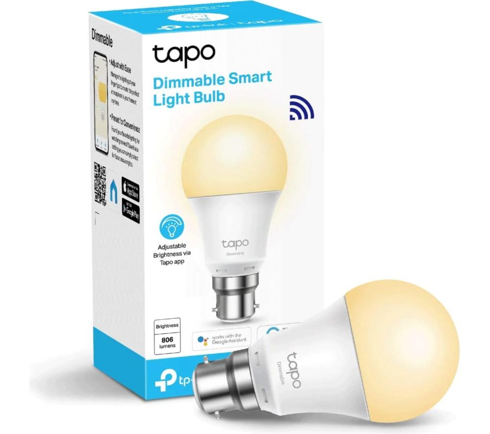TP-LINK Tapo L510B Smart Light Bulb - B22 image number 2 of 6