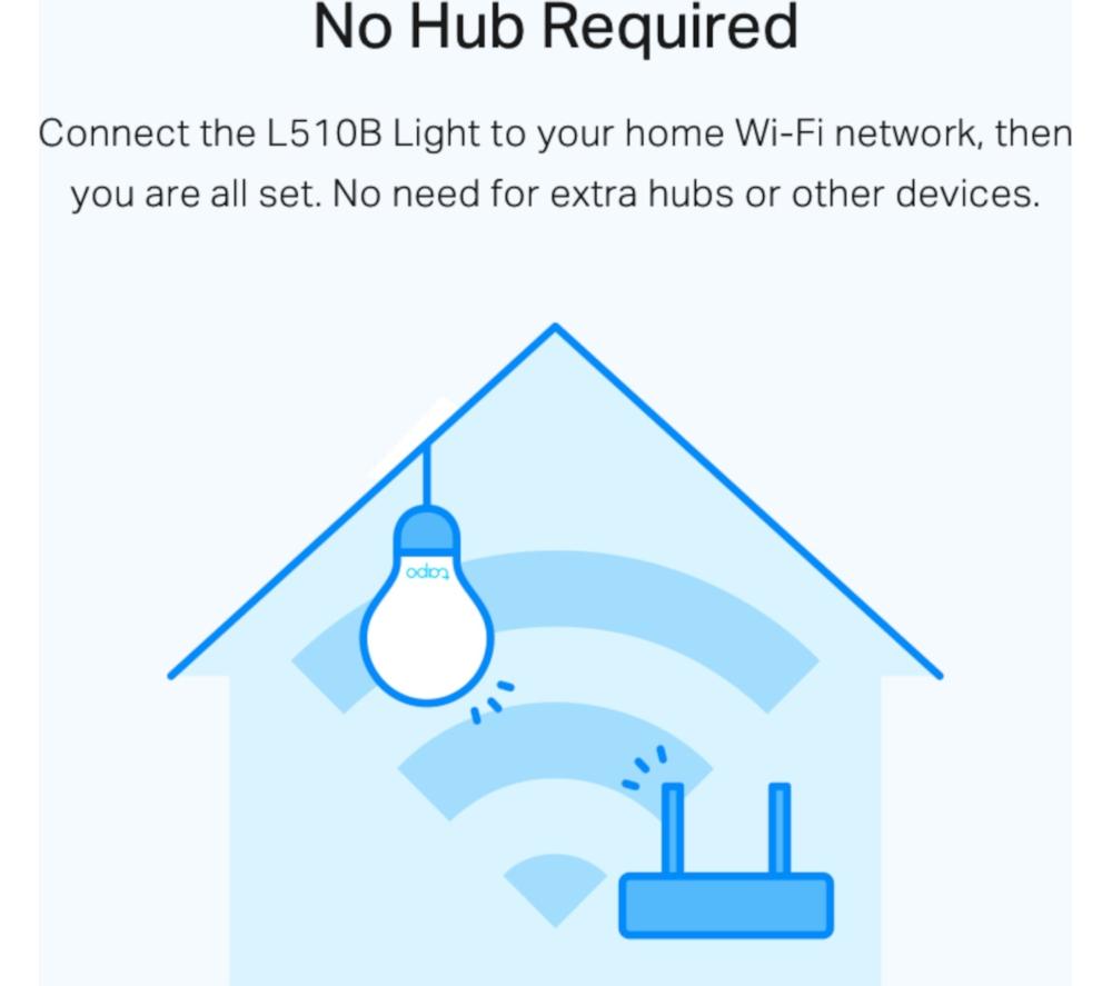 TP-LINK Tapo L510B Smart Light Bulb - B22 image number 4 of 6