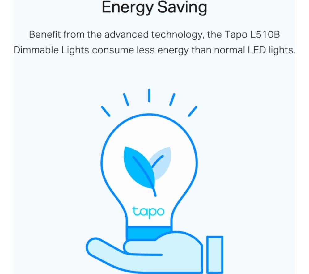 TP-LINK Tapo L510B Smart Light Bulb - B22 image number 5 of 6