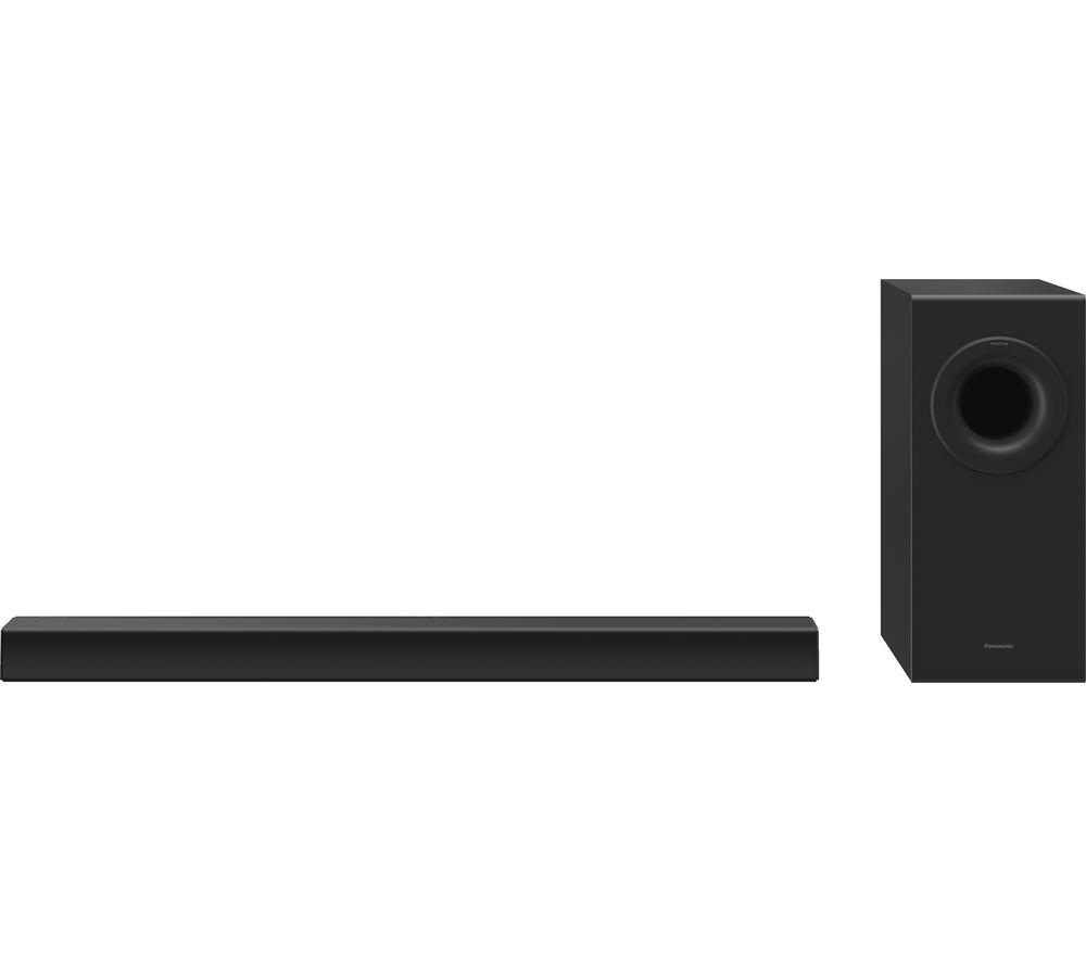 Panasonic HTB490 2.1 Soundbar with Wireless Subwoofer, 320W, Dolby Atmos and Bluetooth, Black & JBL Tune510BT - Wireless on-ear headphones featuring Bluetooth 5.0, up to 40 hours battery life