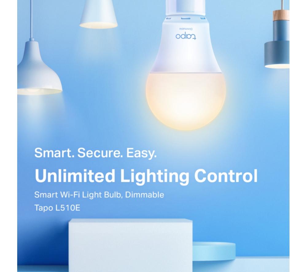 TP-LINK Tapo L510E Smart Light Bulb - E27 image number 4 of 7