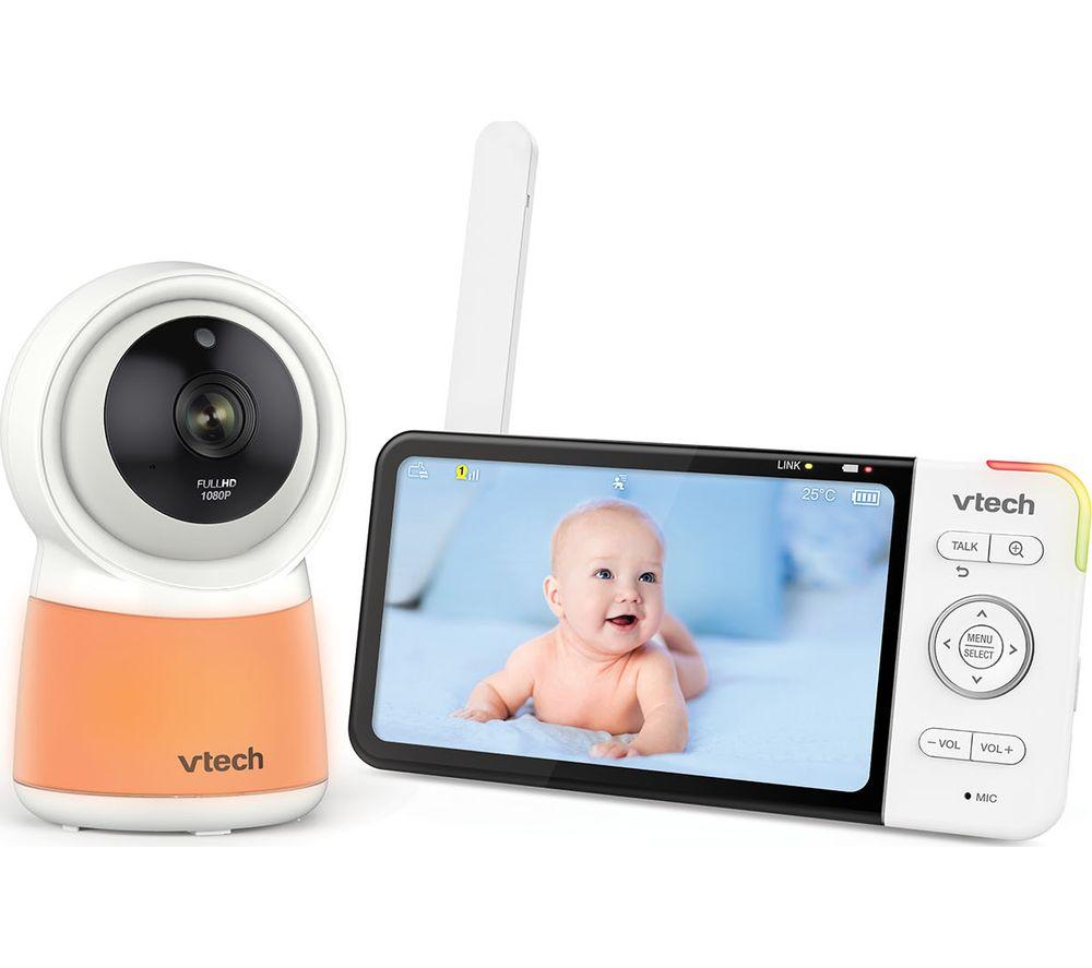VTECH RM5754HD 5 Smart Video Baby Monitor - White