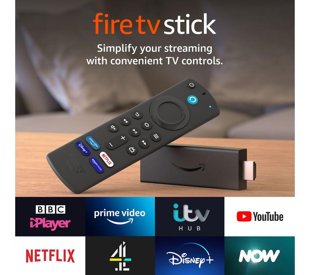 Buy  Fire TV Stick with Alexa Voice Remote (2021)