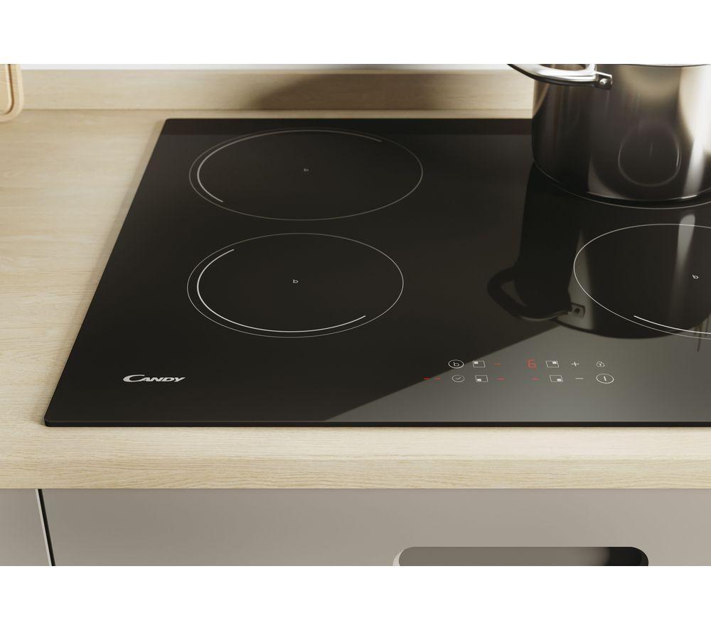 CANDY CI642C/E1 59 cm Electric Induction Hob - Black image number 9 of 9