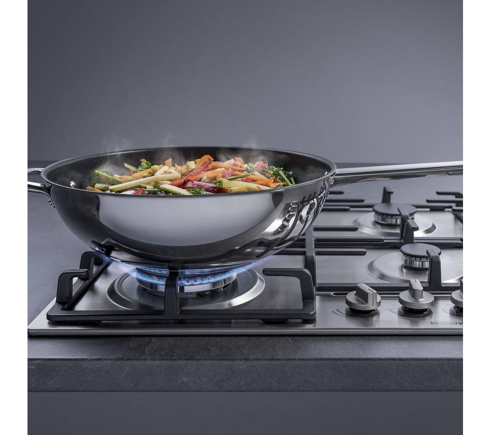 HISENSE GM663XB 60 cm Gas Hob - Stainless Steel image number 5 of 14