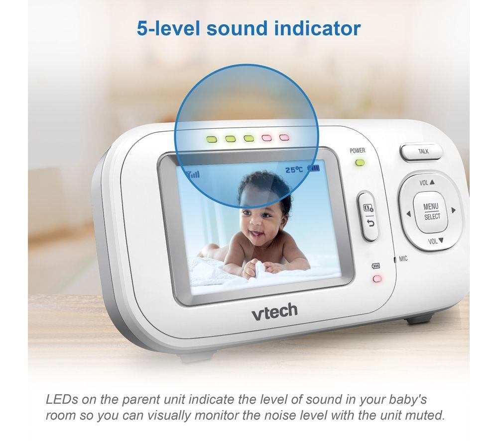 Buy Vtech Vm2251 Video Baby Monitor White Currys