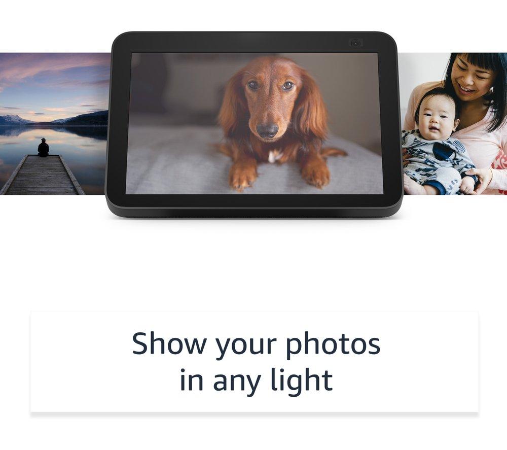 AMAZON Echo Show 8 (2nd Gen) Smart Display with Alexa - Charcoal - image 5