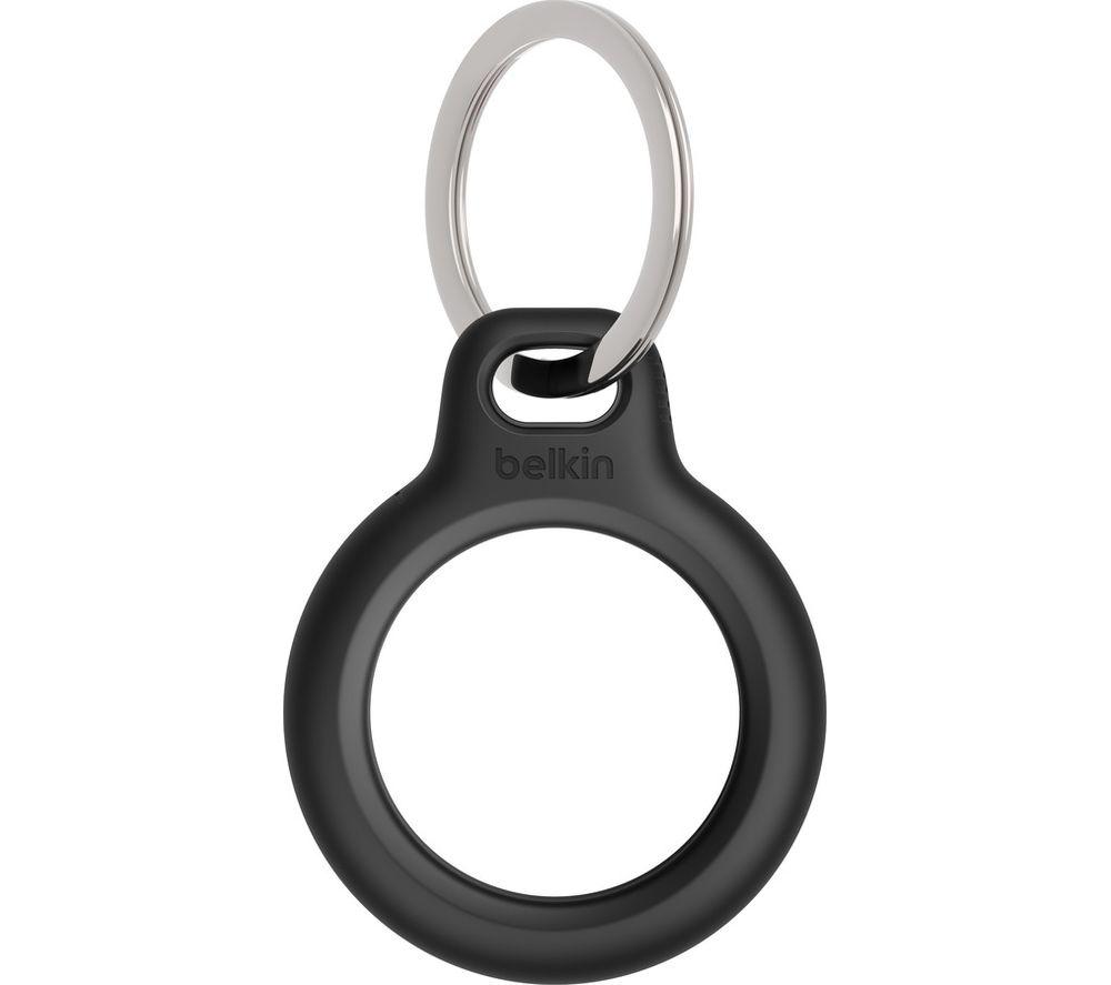 BELKIN Secure AirTag Keyring - Black, Black