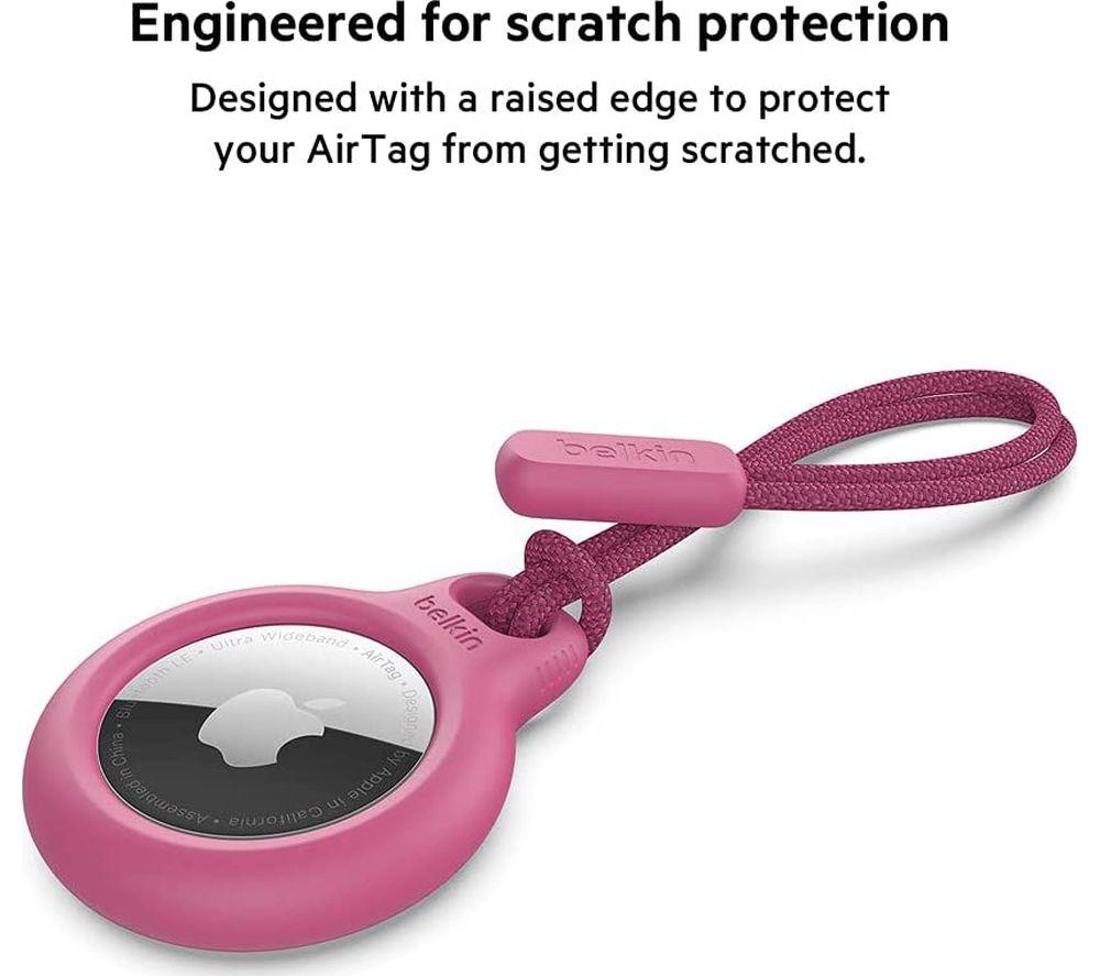 BELKIN Secure AirTag Holder with Strap - Pink image number 3 of 6