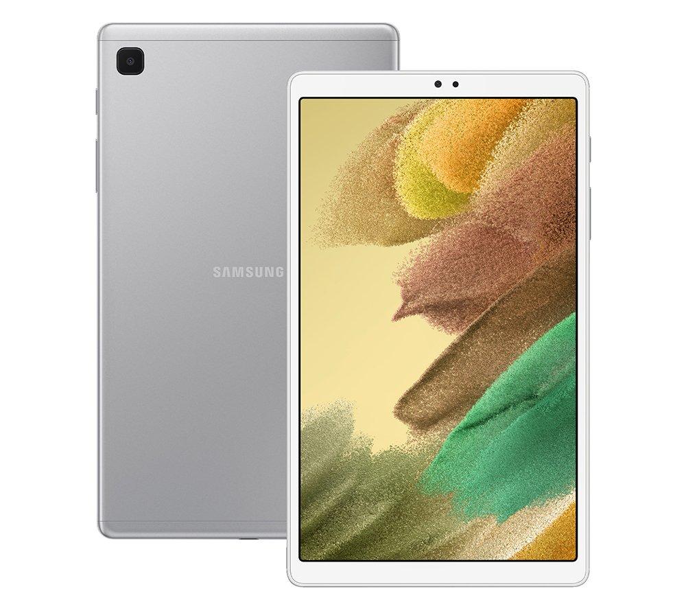 Image of SAMSUNG Galaxy Tab A7 Lite 8.7" 4G Tablet - 32 GB, Silver, Silver/Grey