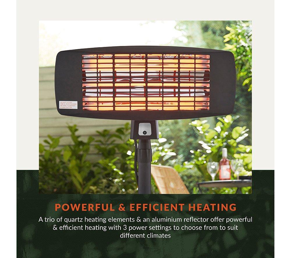 Buy SWAN SH16355N Patio Heater Black Currys