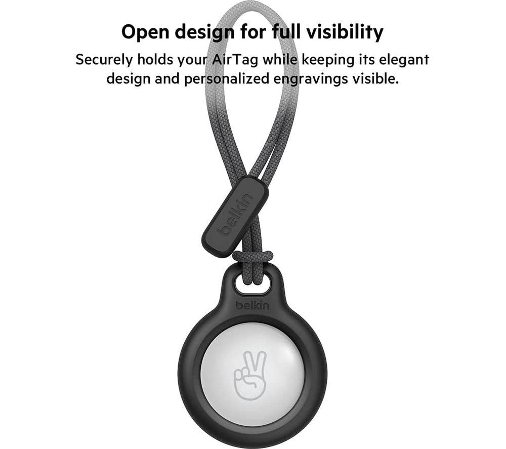 BELKIN Secure AirTag Holder with Strap - Black image number 2 of 6