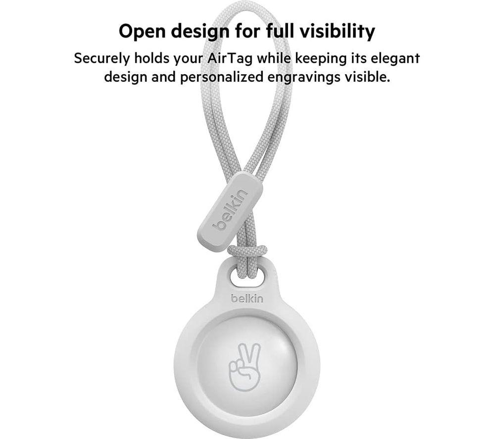 BELKIN Secure AirTag Holder with Strap - White image number 2 of 5