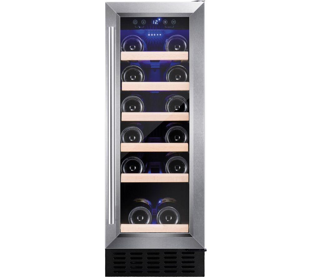 AMICA AWC300SS Wine Cooler – Stainless Steel, Stainless Steel