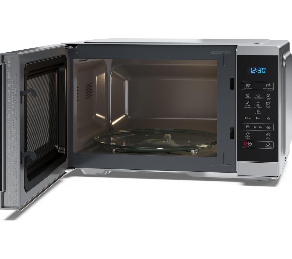 SHARP YC-MS252AU-S Solo Microwave - Silver image number 5 of 6