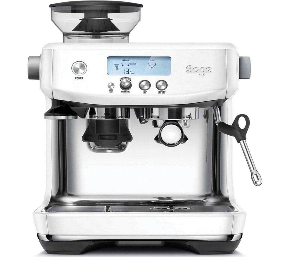 SAGE the Barista Pro SES878 Bean to Cup Coffee Machine - Sea Salt