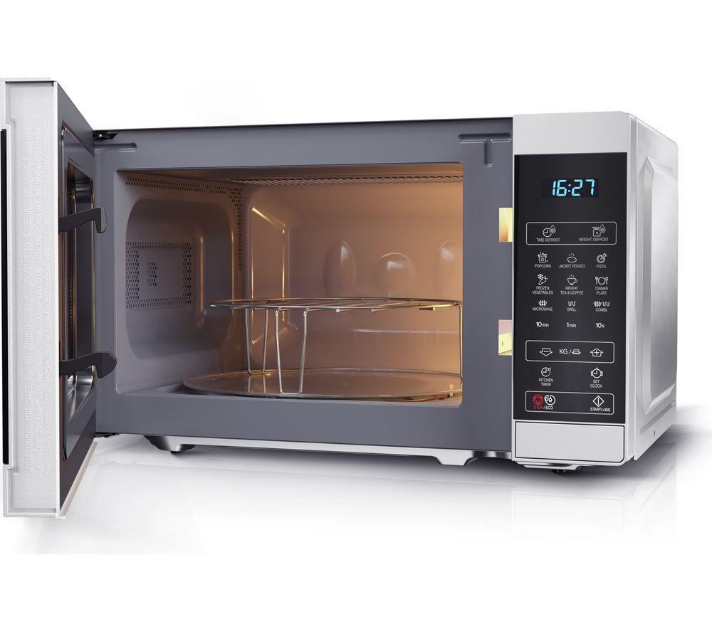 SHARP YC-MG02U-S Microwave with Grill - Silver image number 5 of 7